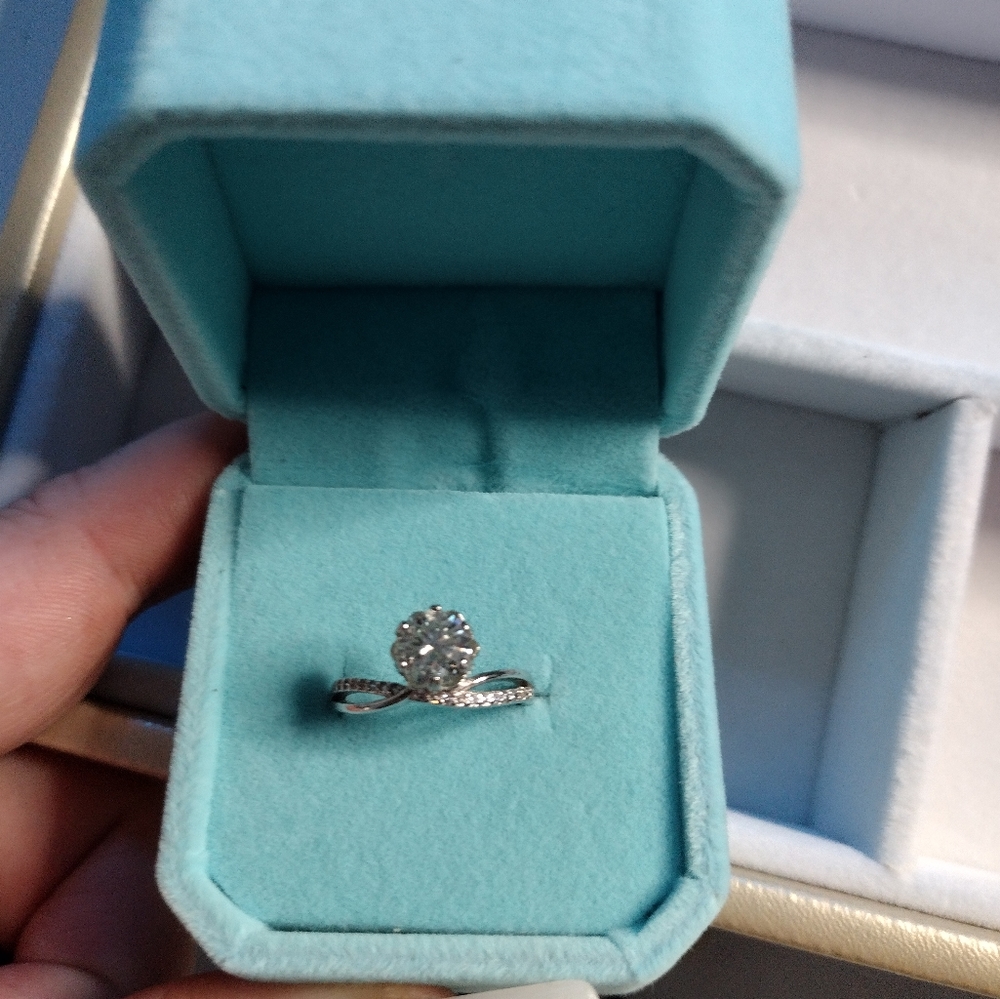 Size 8 925 sterling silver ting